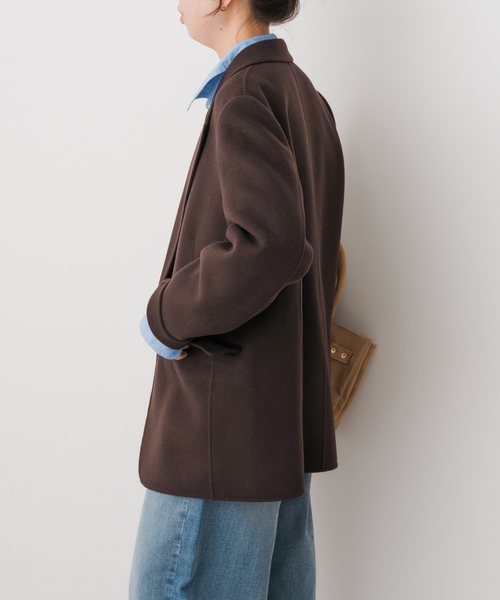 120Sビーバーピークドラベルジャケット（その他アウター）｜Spick