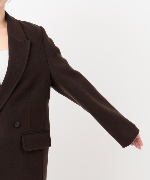 Spick and Span 120Sビーバーピークドラベルジャケット 120Sビーバーピークドラベルジャケット（その他アウター）｜Spick