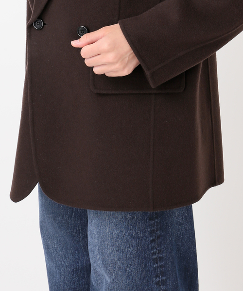 Spick and Span 120Sビーバーピークドラベルジャケット 120Sビーバーピークドラベルジャケット（その他アウター）｜Spick