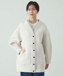 CAST: | 【イージーケア/着回し抜群】ダンボールミドルブルゾン(カーディガン/ボレロ)