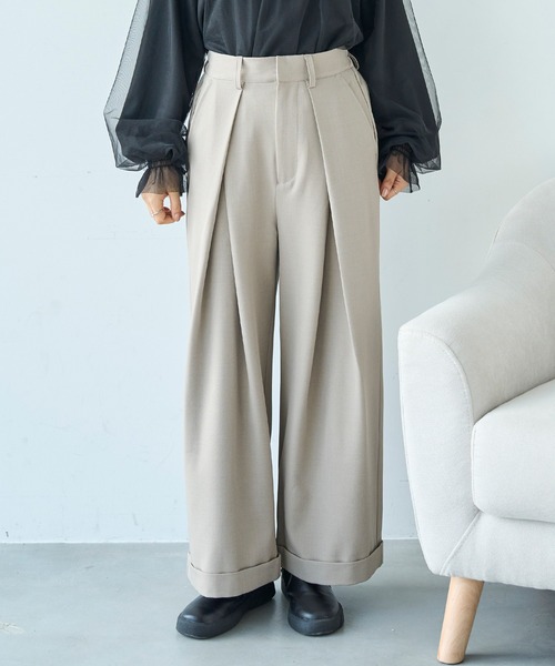 みる　0430★5/5着 ベルデクセル 女性用チュニック VEM97上 ホワイト×ネイビー