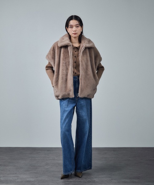 セール】【WEB限定】グラデーションファージレ（ベスト）｜SALON adam