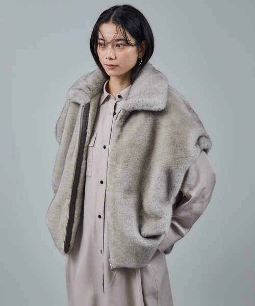 セール】【WEB限定】グラデーションファージレ（ベスト）｜SALON adam