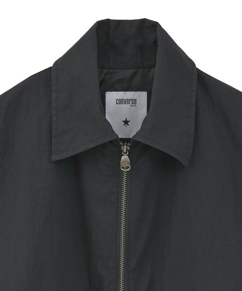 BACK SPINDLE LOGO MILITARY SHIRT JACKET