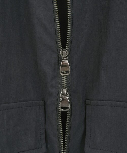 BACK SPINDLE LOGO MILITARY SHIRT JACKET