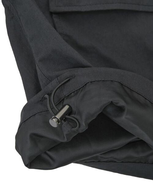 BACK SPINDLE LOGO MILITARY SHIRT JACKET