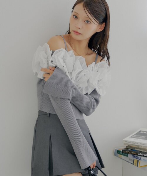 ここみ ラインストーンショートSH|ems excite | RETRO GIRL ONLINE STORE