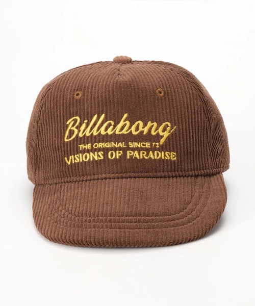 BILLABONG(ビラボン)の「BILLABONG レディース GRANDPA CAP キャップ 【2025年秋冬モデル】/ビラボンロゴ刺繍コーデュロイキャップ(帽子)(キャップ・レディース・ブラック/ブラウン/ターコイズブルー/ローズ・FREE)」の18枚目の写真