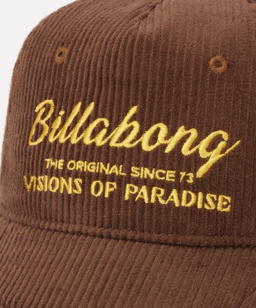 BILLABONG(ビラボン)の「BILLABONG レディース GRANDPA CAP キャップ 【2025年秋冬モデル】/ビラボンロゴ刺繍コーデュロイキャップ(帽子)(キャップ・レディース・ブラック/ブラウン/ターコイズブルー/ローズ・FREE)」の20枚目の写真