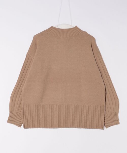 NAVY(ネイビー)の「nAvy もちりハイネックニット(ニット/セーター・レディース・ベージュ/ブルー/オレンジ/ライトグリーン/ブラック・L/M)」の22枚目の写真