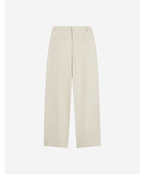 Maison Kitsune（メゾンキツネ）の「DOUBLE PLEATED PANTS（その他パンツ・レディース・ベージュ・36/34/44/38/40/42）」の2枚目の写真