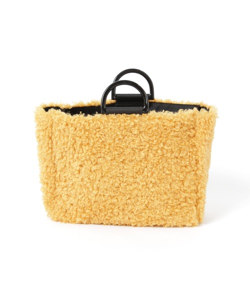 RNA(アールエヌエー)の「E5185 シープボアBIGトート(トートバッグ・レディース・イエロー/ベージュ/ブルー・FREE)」の11枚目の写真