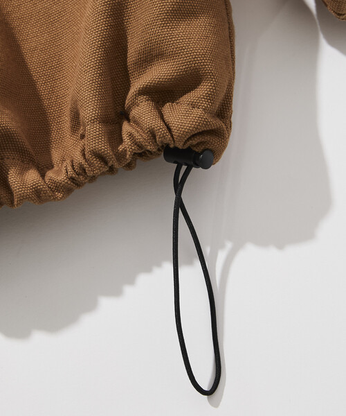 FREAK'S STORE(フリークスストア)の「限定展開 ビッグシルエット スタンドカラー ダック ブルゾン / キルティング 中綿(ブルゾン・メンズ・ブラック/チャコールグレー/ブラウン/ベージュ・SMALL/MEDIUM/LARGE)」の9枚目の写真