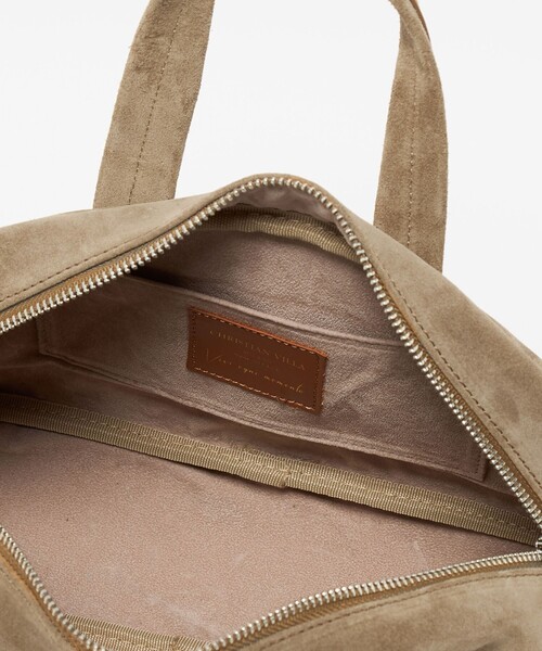 CHRISTIAN VILLA（クリスチャンヴィラ）の「＜CHRISTIAN VILLA＞ボストンバッグ（スエード）（トートバッグ・レディース・ベージュ・FREE）」の11枚目の写真