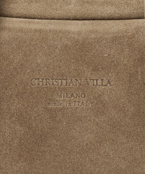 CHRISTIAN VILLA（クリスチャンヴィラ）の「＜CHRISTIAN VILLA＞ボストンバッグ（スエード）（トートバッグ・レディース・ベージュ・FREE）」の14枚目の写真