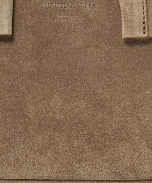 CHRISTIAN VILLA（クリスチャンヴィラ）の「＜CHRISTIAN VILLA＞ボストンバッグ（スエード）（トートバッグ・レディース・ベージュ・FREE）」の15枚目の写真