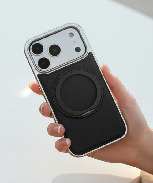 Classic Leather iPhone Case 15 16 17 Pro ProMax Air / アイフォン