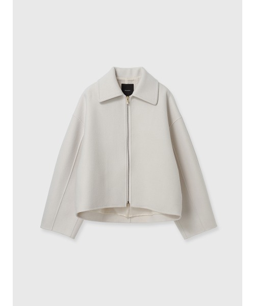 リバーウールショートコート（ブルゾン）｜anuans（アニュアンス）の