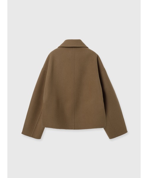 リバーウールショートコート（ブルゾン）｜anuans（アニュアンス）の