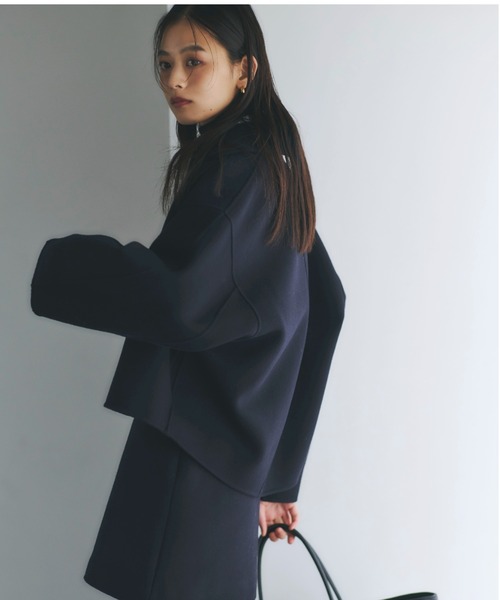 リバーウールショートコート（ブルゾン）｜anuans（アニュアンス）の