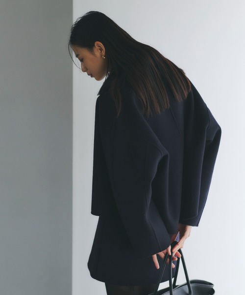 リバーウールショートコート（ブルゾン）｜anuans（アニュアンス）の