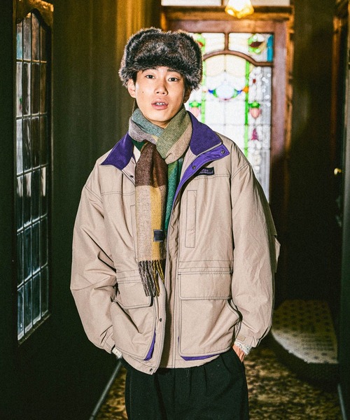 niko and...(ニコアンド)の「ナイロンスタンドブルゾン(ブルゾン・メンズ・スモーク/ブルー/ブラック・MEDIUM/LARGE)」の18枚目の写真