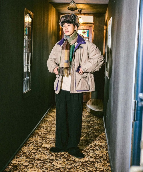 niko and...(ニコアンド)の「ナイロンスタンドブルゾン(ブルゾン・メンズ・スモーク/ブルー/ブラック・MEDIUM/LARGE)」の15枚目の写真