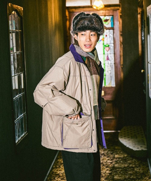 niko and...(ニコアンド)の「ナイロンスタンドブルゾン(ブルゾン・メンズ・スモーク/ブルー/ブラック・MEDIUM/LARGE)」の19枚目の写真