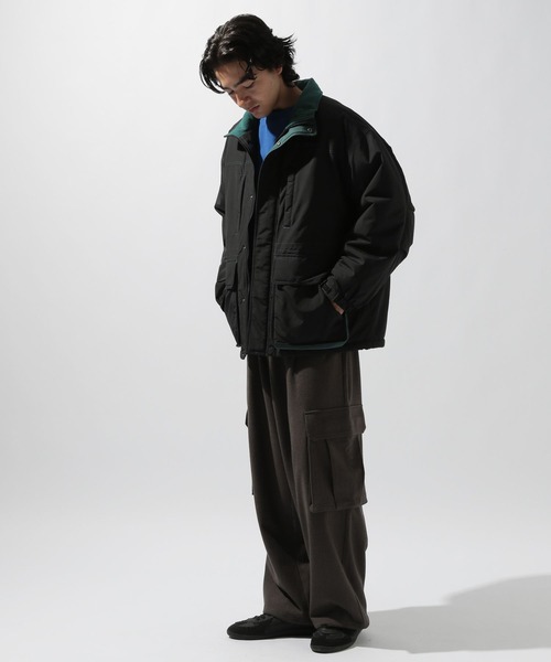 niko and...(ニコアンド)の「ナイロンスタンドブルゾン(ブルゾン・メンズ・スモーク/ブルー/ブラック・MEDIUM/LARGE)」の21枚目の写真