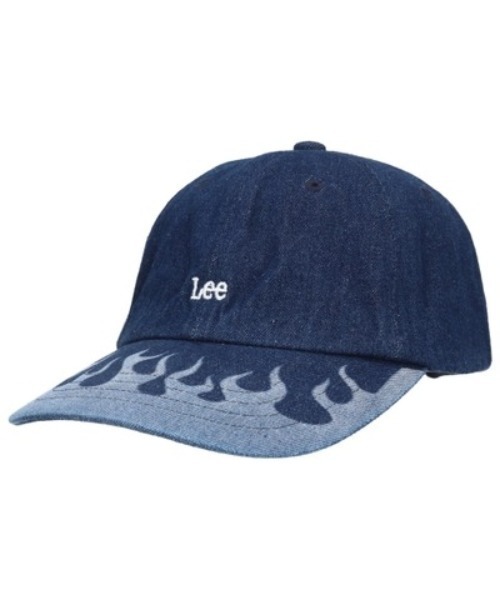 Lee（リー）の「Lee/リー キャップ LASER PRNT CAP FLAME DENIM 253076615（キャップ・メンズ・ブラック/ライトブルー/ネイビー・FREE）」の3枚目の写真