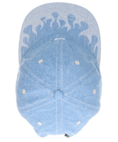 Lee（リー）の「Lee/リー キャップ LASER PRNT CAP FLAME DENIM 253076615（キャップ・メンズ・ブラック/ライトブルー/ネイビー・FREE）」の7枚目の写真