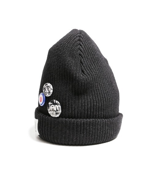 CA4LA(カシラ)の「CA4LA × JAM HOME MADE ショップ ニットキャップ(ニットキャップ/ビーニー・メンズ・ブラック・ONE SIZE)」の2枚目の写真