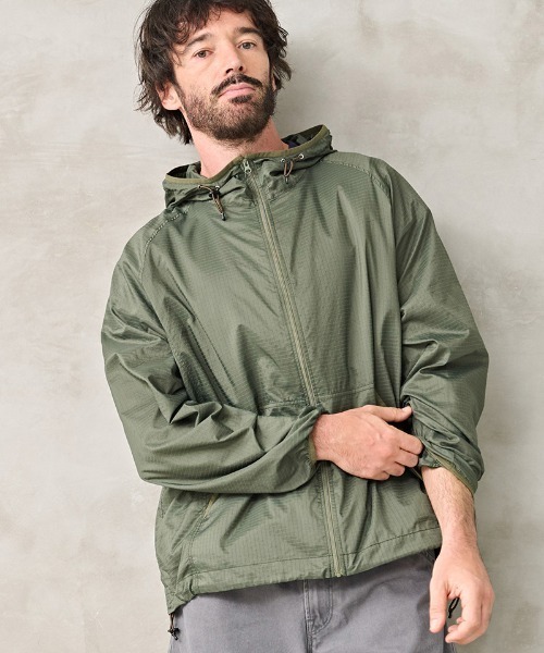 Kelen（ケレン）の「mj11185- WALTER  SHEER RIP HOODIE フードジャケット(KLM26HJK1122)（ブルゾン・メンズ・ブラック/カーキ/ホワイト・38/40/42）」の3枚目の写真