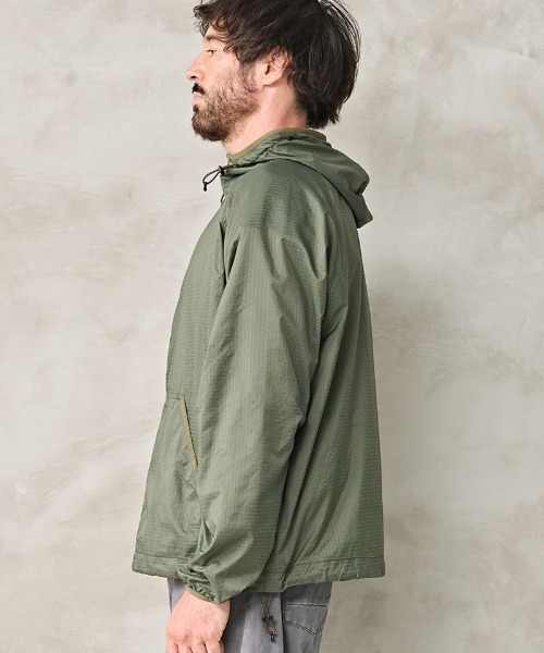 Kelen（ケレン）の「mj11185- WALTER  SHEER RIP HOODIE フードジャケット(KLM26HJK1122)（ブルゾン・メンズ・ブラック/カーキ/ホワイト・38/40/42）」の8枚目の写真