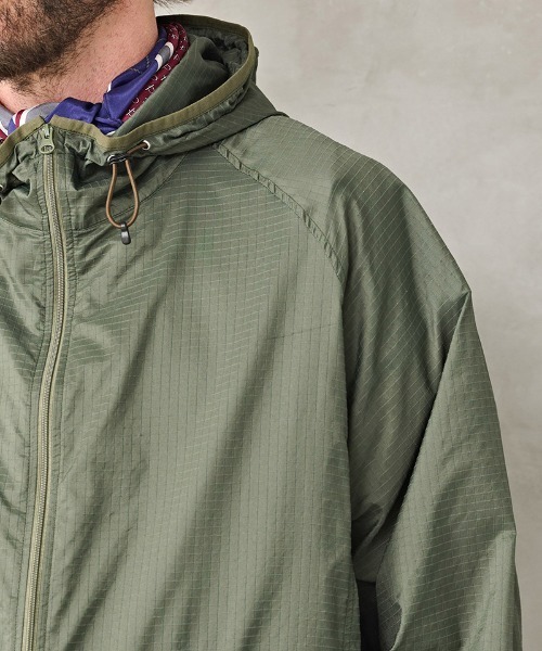 Kelen（ケレン）の「mj11185- WALTER  SHEER RIP HOODIE フードジャケット(KLM26HJK1122)（ブルゾン・メンズ・ブラック/カーキ/ホワイト・38/40/42）」の11枚目の写真