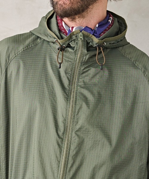 Kelen（ケレン）の「mj11185- WALTER  SHEER RIP HOODIE フードジャケット(KLM26HJK1122)（ブルゾン・メンズ・ブラック/カーキ/ホワイト・38/40/42）」の10枚目の写真