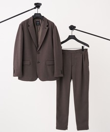 【AB6】KaneboTEX メンズ スーツ セットUP 濃茶色 古着/極美品 AB6】KaneboTEX メンズ スーツ セットUP 濃茶色 古着/極美品 AB6