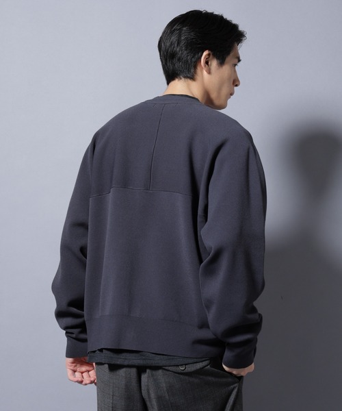 NANO universe（ナノユニバース）の「ELITE 7 FUNCTION W-FACE カーディガン（カーディガン/ボレロ・メンズ・カーキ/ブラック/チャコール・M/L）」の13枚目の写真