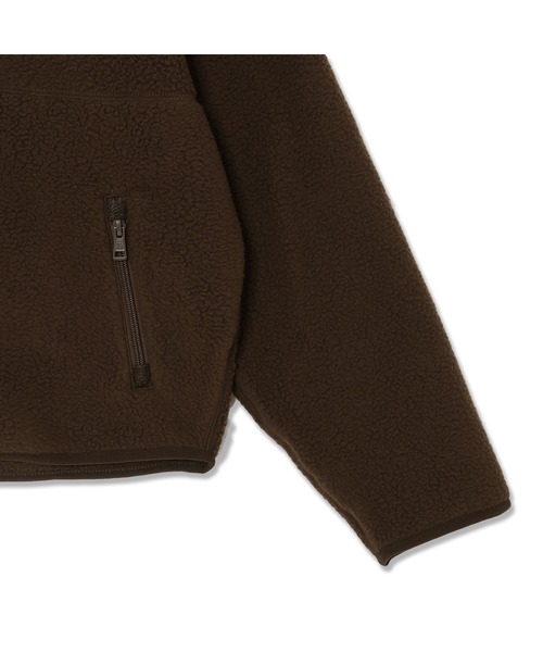 GUESS JEANS Mock Neck Sherpa Jacket ハーフジップ | GUESS(ゲス