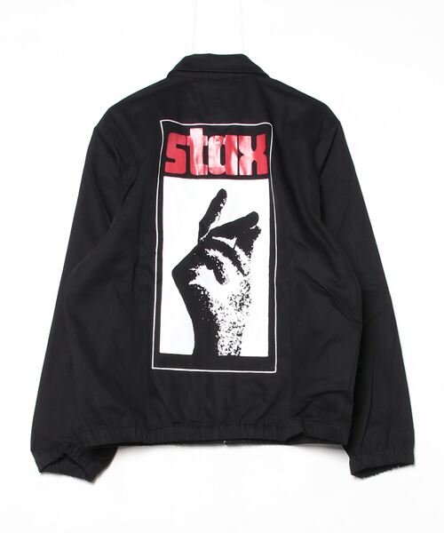HUF（ハフ）の「【C-HUF】【HUF×STAX Records/ハフ×スタックス・レコード】STAX JACKET JK00460（ブルゾン・メンズ・ブラック・X-LARGE/LARGE/MEDIUM/SMALL）」の13枚目の写真
