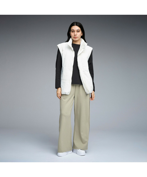 PUMA（プーマ）の「PUMA プーマ ウィメンズ オータム 2ウェイ ジャケット（ブルゾン・レディース・ブラック/オフホワイト・X-LARGE/LARGE/SMALL/MEDIUM）」の17枚目の写真