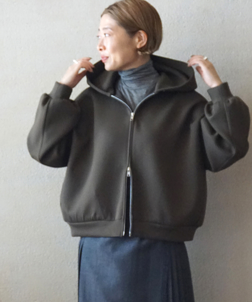 journal standard luxe パーカー エアーダブルフーディ（パーカー）｜JOURNAL STANDARD LUXE