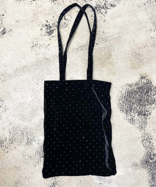 SPRUCE(スプルース)の「EM:プマキラキラトート(トートバッグ・レディース・ブラック/カーキ/ライトピンク/ベージュ・FREE)」の2枚目の写真