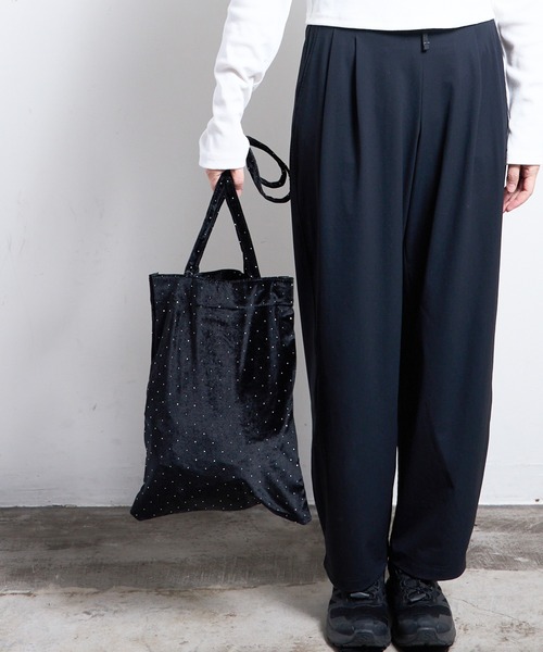 SPRUCE(スプルース)の「EM:プマキラキラトート(トートバッグ・レディース・ブラック/カーキ/ライトピンク/ベージュ・FREE)」の10枚目の写真