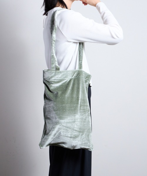 SPRUCE(スプルース)の「EM:プマキラキラトート(トートバッグ・レディース・ブラック/カーキ/ライトピンク/ベージュ・FREE)」の16枚目の写真