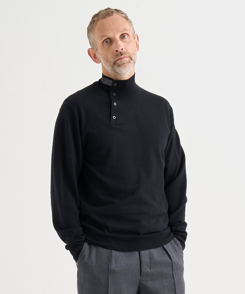 irenisa/イレニサ】別注WOOL HIGH-NECK KNIT PULLOVER（ニット