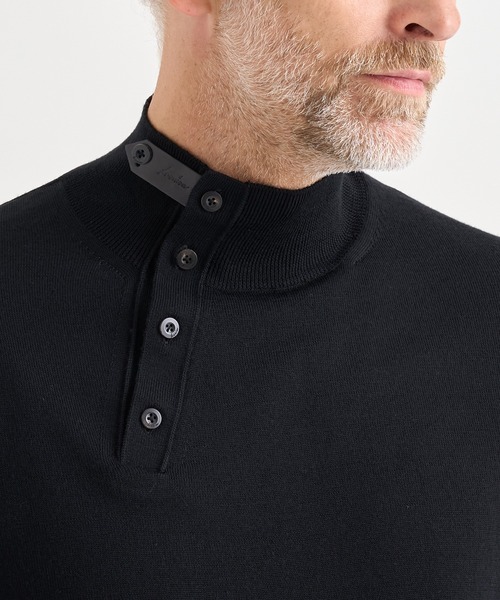 irenisa/イレニサ】別注WOOL HIGH-NECK KNIT PULLOVER（ニット