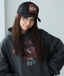 LOVE BOAT（ラブ・ボート）の「LOVEBOAT×KITTY アメリカBOXLOGOキャップ（キャップ）」