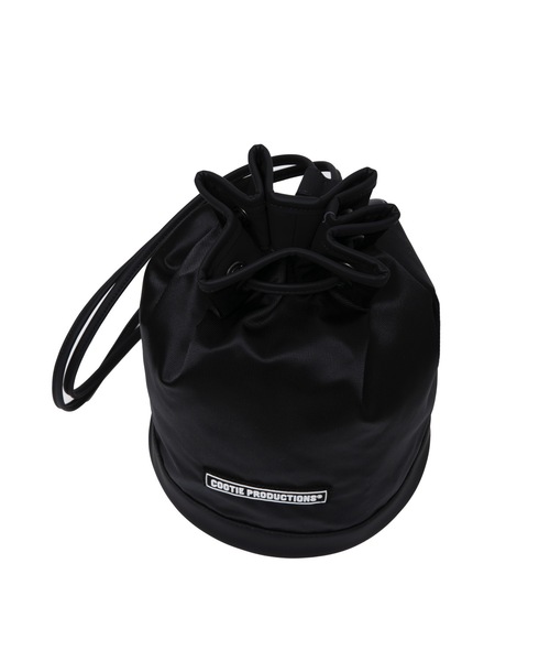 COOTIE PRODUCTIONS（クーティープロダクションズ）の「Drawstring Shoulder Bag（ショルダーバッグ・メンズ・ブラック・ONE SIZE）」の5枚目の写真
