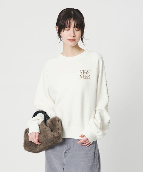 AMERICANA（アメリカーナ）の「【別注】＜Americana＞ロゴスウェットプルオーバー（スウェット・レディース・ピンク/ホワイト・FREE）」の3枚目の写真